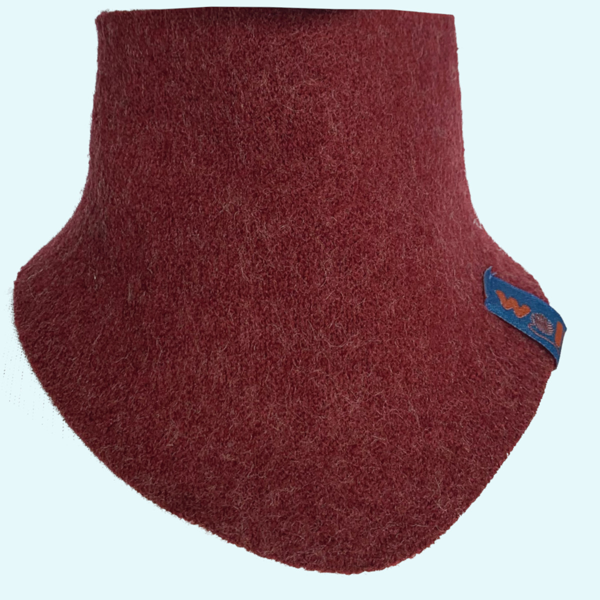 Warmes Wollkids Baby & Kinder Doubleface Wollwalk Halstuch Dreieckstuch aus 100% Wolle für den Winter