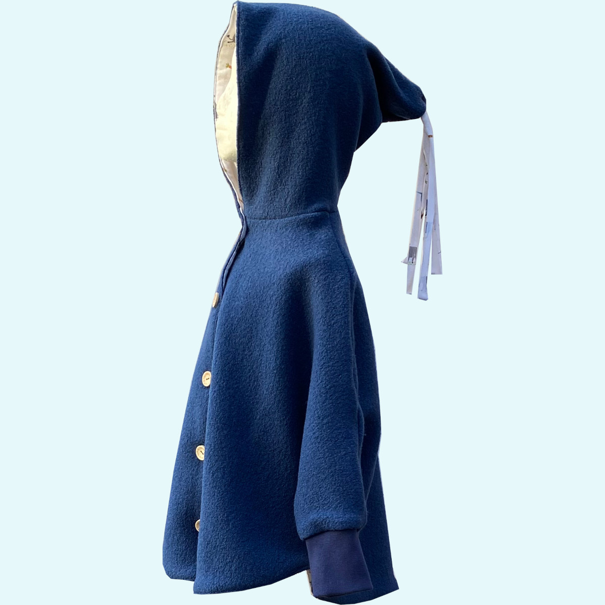 Zwergen Mäntelchen aus 100% Schurwolle von Wollkids