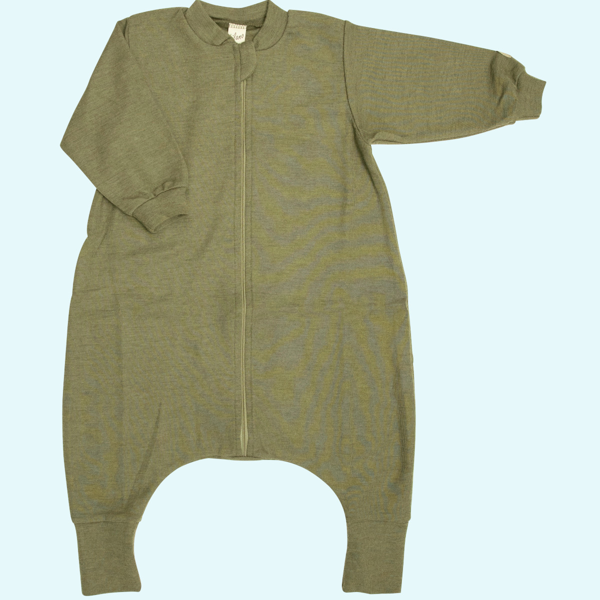 Baby Schlafsack mit Füßen aus Wolle & Seide von Lilano
