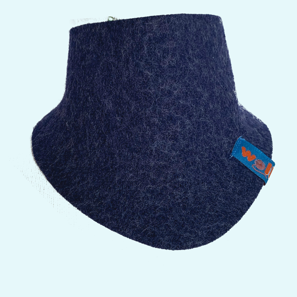 Warmes Wollkids Baby & Kinder Doubleface Wollwalk Halstuch Dreieckstuch aus 100% Wolle für den Winter