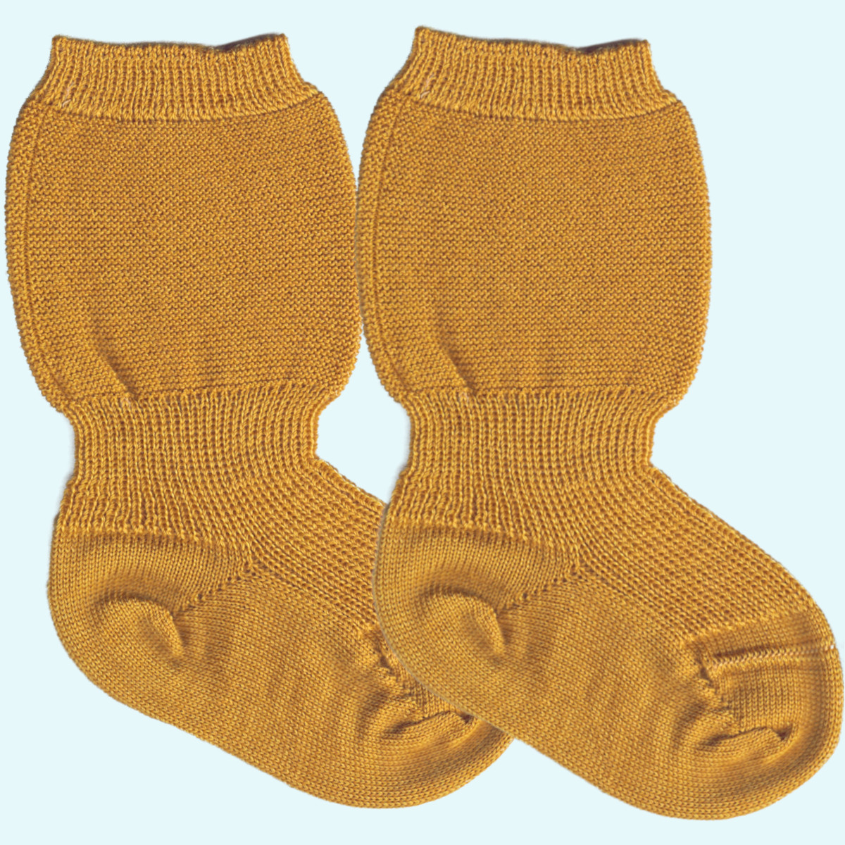 Warme Speckbein Socken für Babys aus reiner Schurwolle - Grödo Warme Speckbein Socken für Babys aus reiner Schurwolle von Grödo
