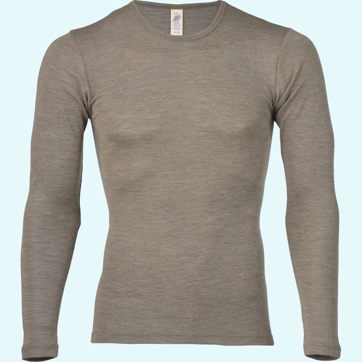 wolle seide shirt langarm Herren Shirt langarm Wolle Seide GOTS