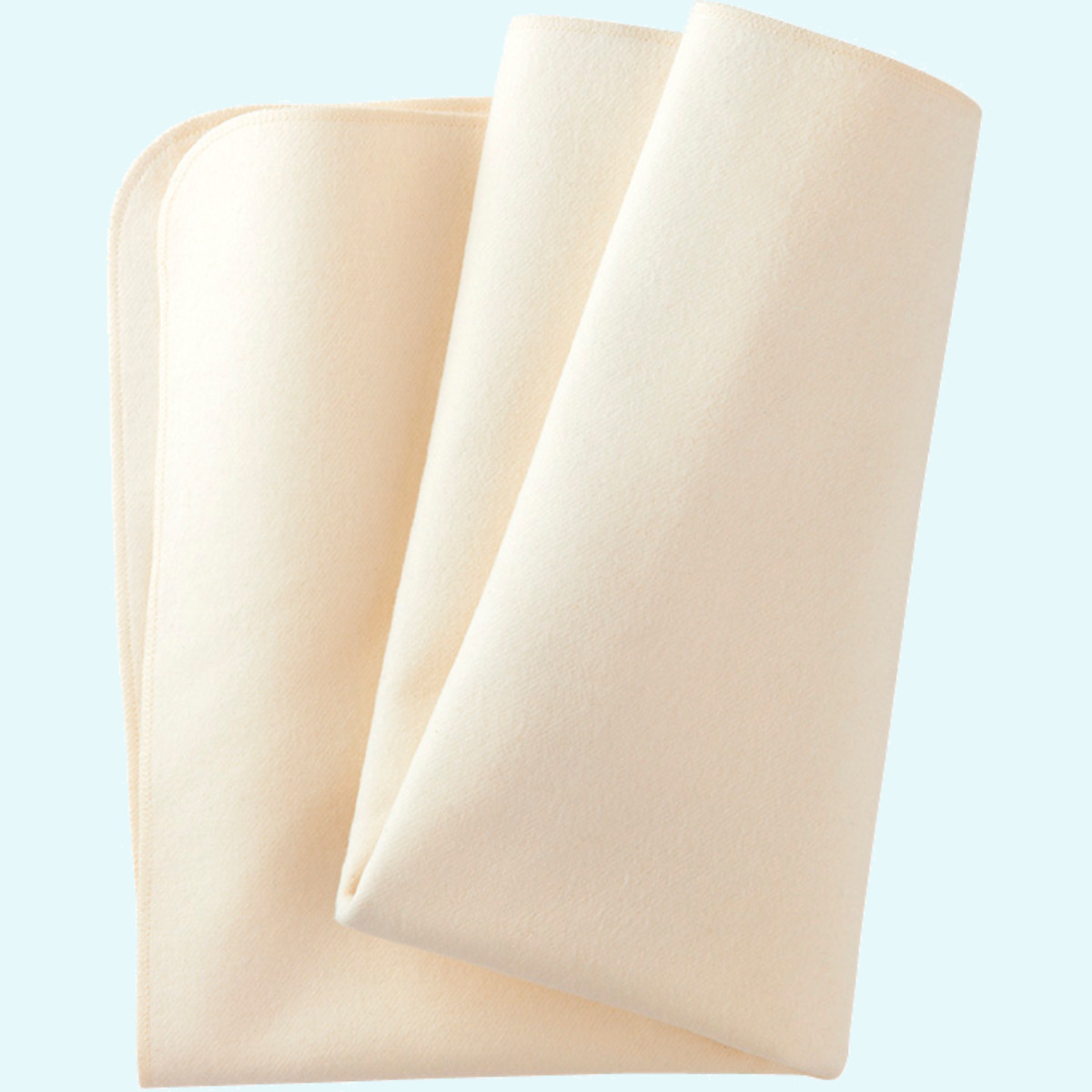 Wasserdichte disana Baby & Kinder Betteinlage BIO Baumwolle  Wasserdichte disana Baby & Kinder Moltonstoff-Betteinlage/Matratzenschutz aus BIO Baumwolle mit Polyurethan-Folie
