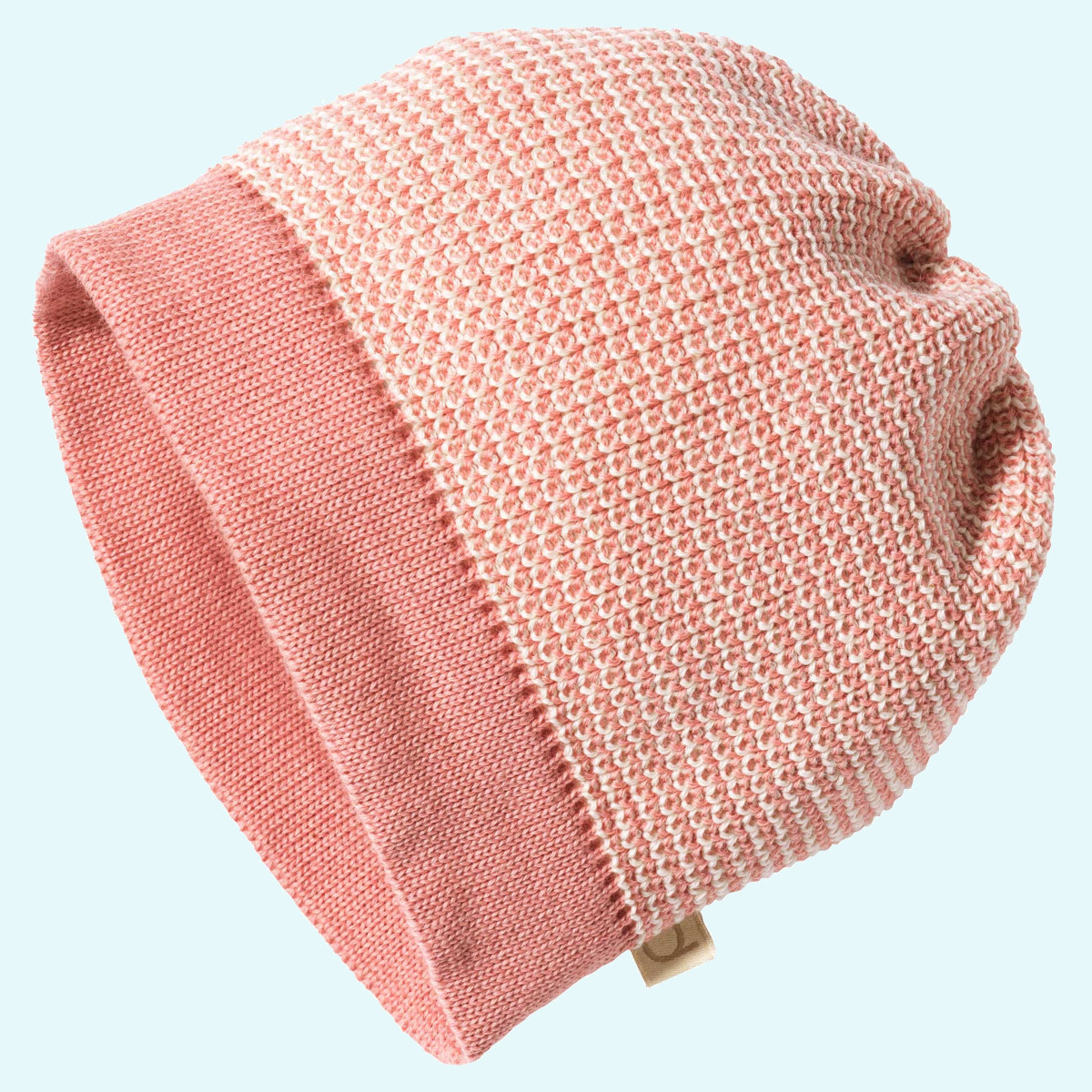 Kuschelwarme disana Winter Strick-Beanie Mütze aus BIO merino Schurwolle GOTS