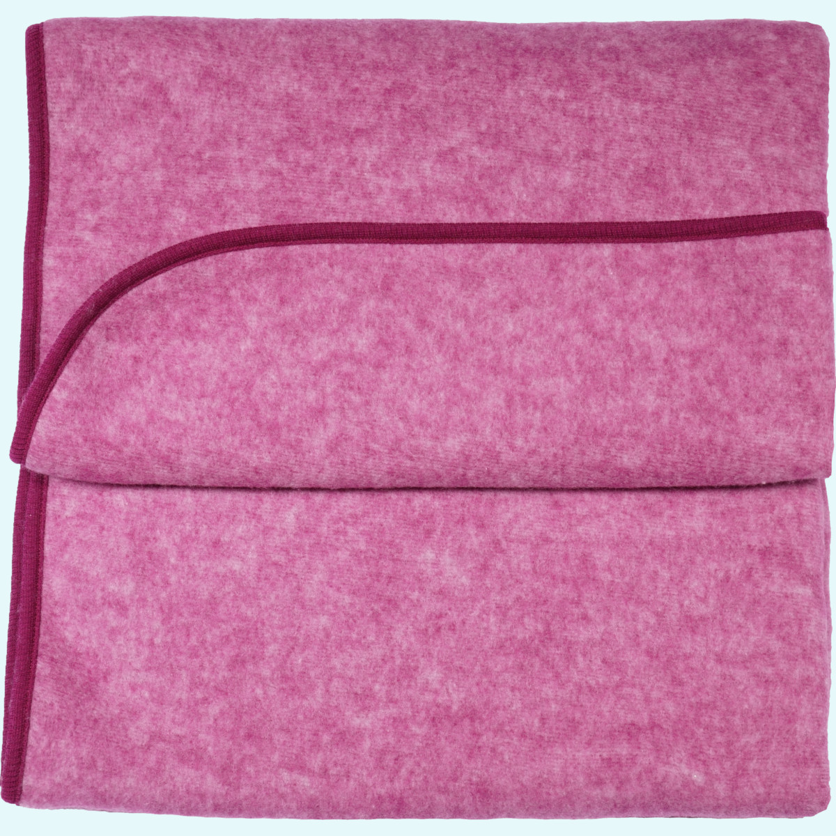 Super weiche Babydecke aus Wollfleece von Cosilana Kuschelweiche Wollfleece Baby Decke/Kuscheldecke von Cosilana aus kbT merino Schurwolle & Baumwolle - ideal im Sommer, Winter & für empfindliche Haut GOTS