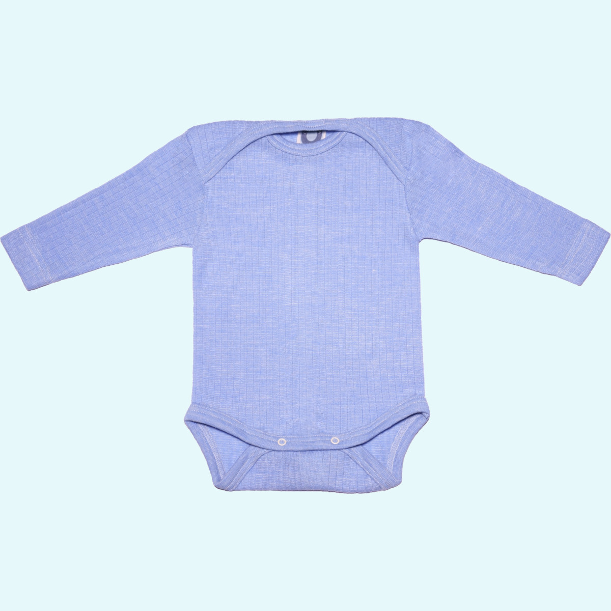 Baby Body langarm aus Wolle-Seide-Baumwolle - Cosilana Baby Body langarm aus Wolle-Seide-Baumwolle von Cosilana