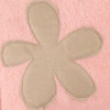 Fleece: rose Blume