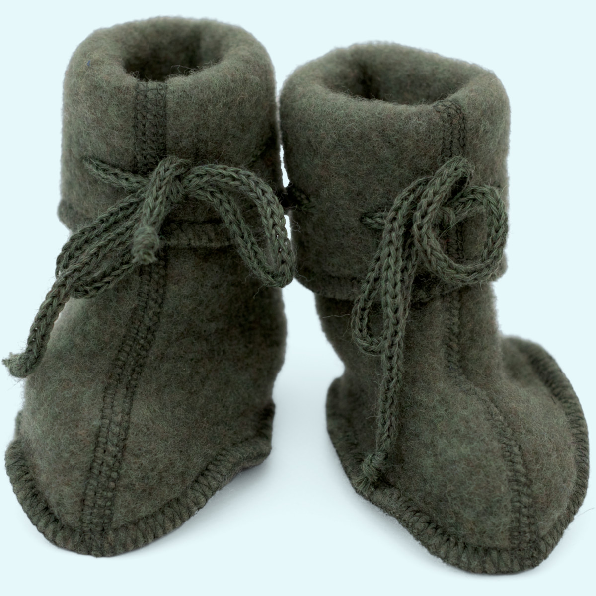 Engel Baby Schuhe Wollfleece Baby Schuhe Wollfleece farbig uni IVN BEST
