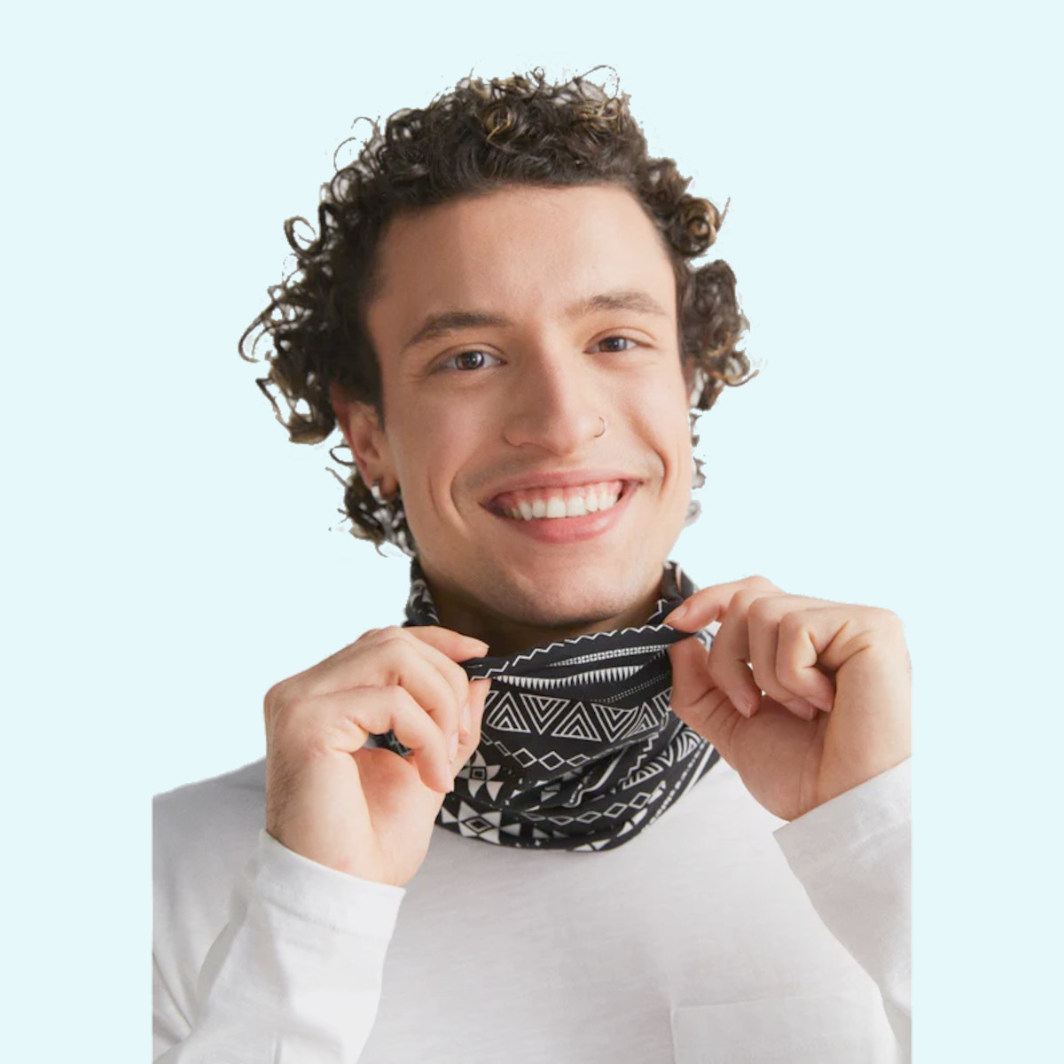 Weicher Schlauchschal aus Bio Buamwolle - Albero-natur Weicher Schlauchschal aus Bio Buamwolle für Damen & Herren von Albero-natur