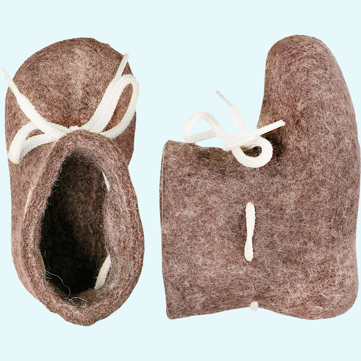 Die kuschelweichsten Baby Schuhe aller Zeiten Süße Baby Schuhe New Born aus Schurwollfilz