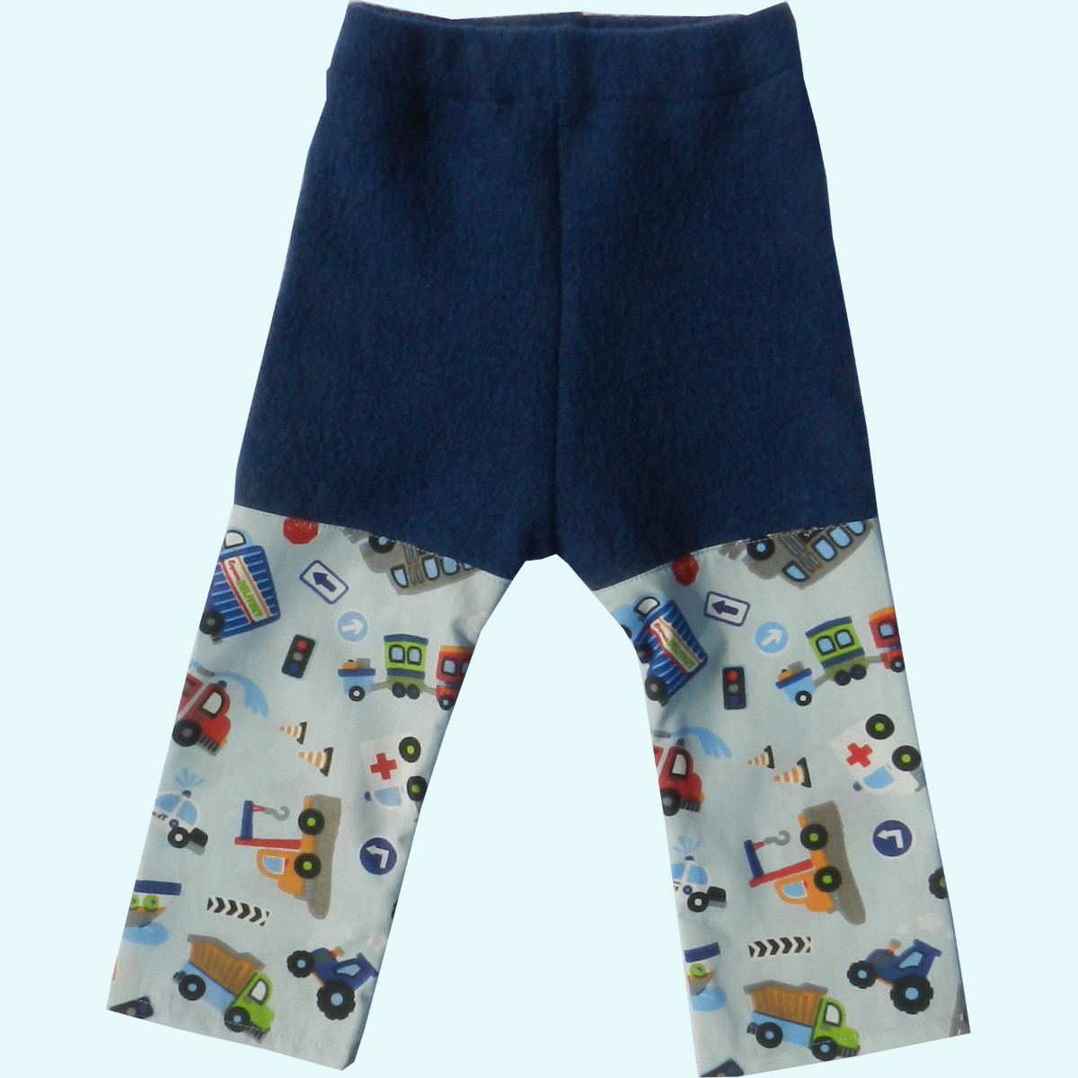 Sommer-Longie - 2 in 1 Hose - Windelüberhose & Baumwollhose vereint