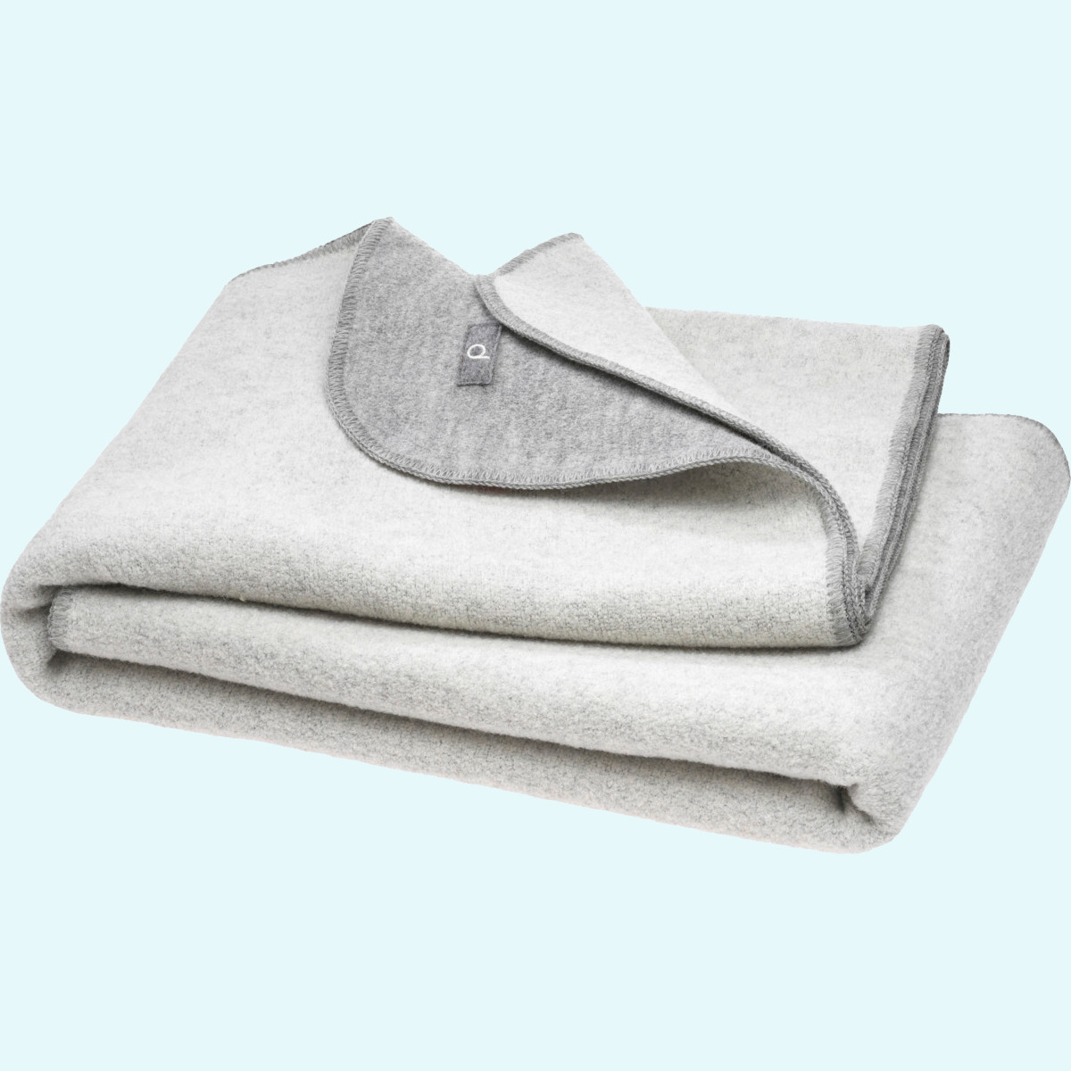 Warme disana Winter-Walk-Decke für Erwachsene Merino-Wolle Dicke, warme disana Doubleface-Wollwalk-Decke für Erwachsene 135x200 aus BIO merino Schurwolle für den Winter - Kuscheldecke - GOTS