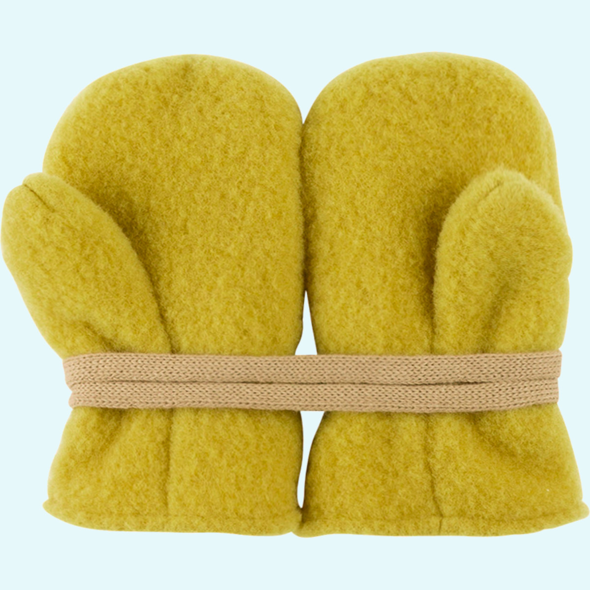 Super kuschelige Bio Wollfleece Baby-Handschuhe aus 100% Merinowolle von Pure Pure - perfekt für Neugeborene im Winter