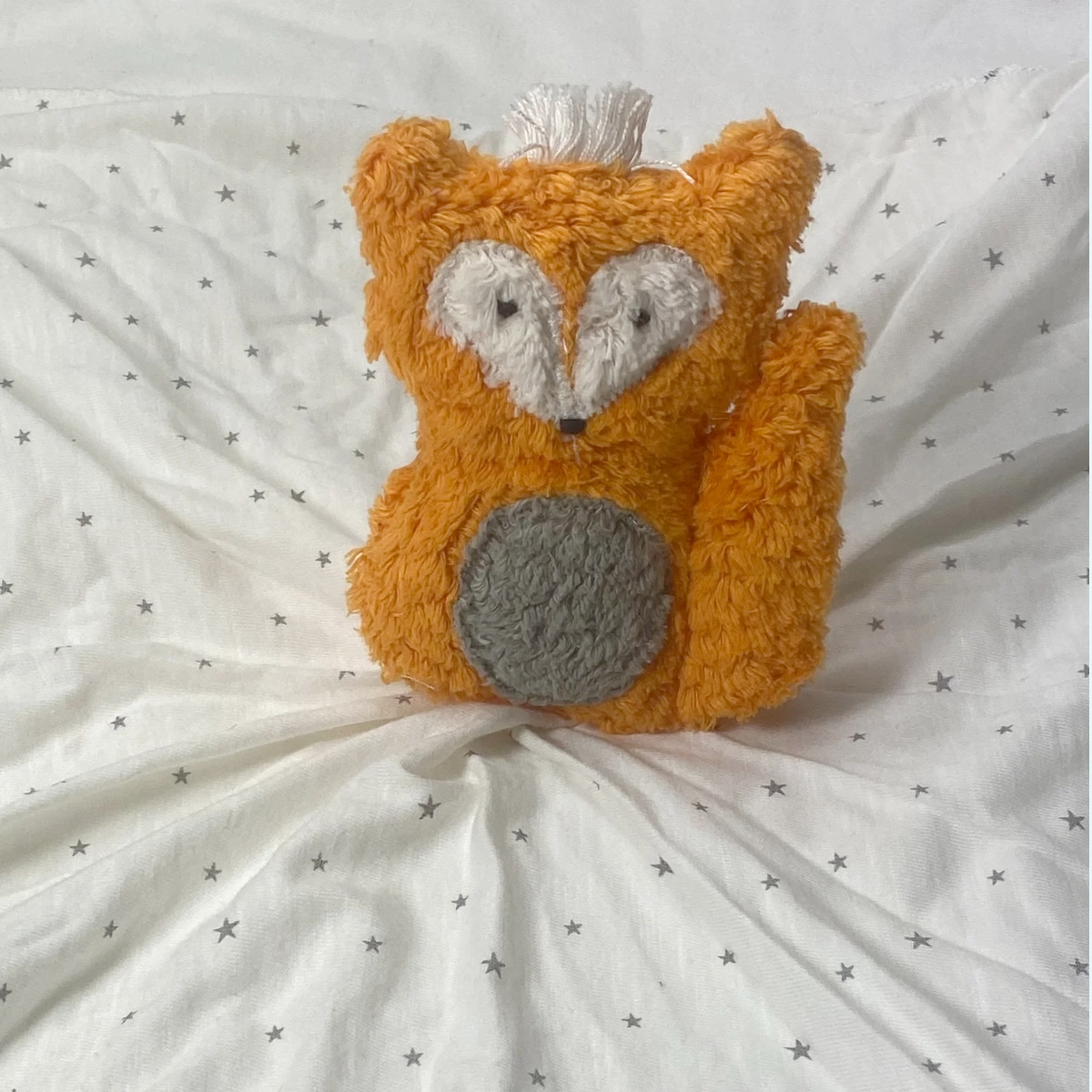 Baby Schnuffeltuch aus 100% Bio Baumwolle - Pat & Patty Schnuffeltuch mit Kuscheltier für Babys aus 100% Bio Baumwolle von Pat & Patty