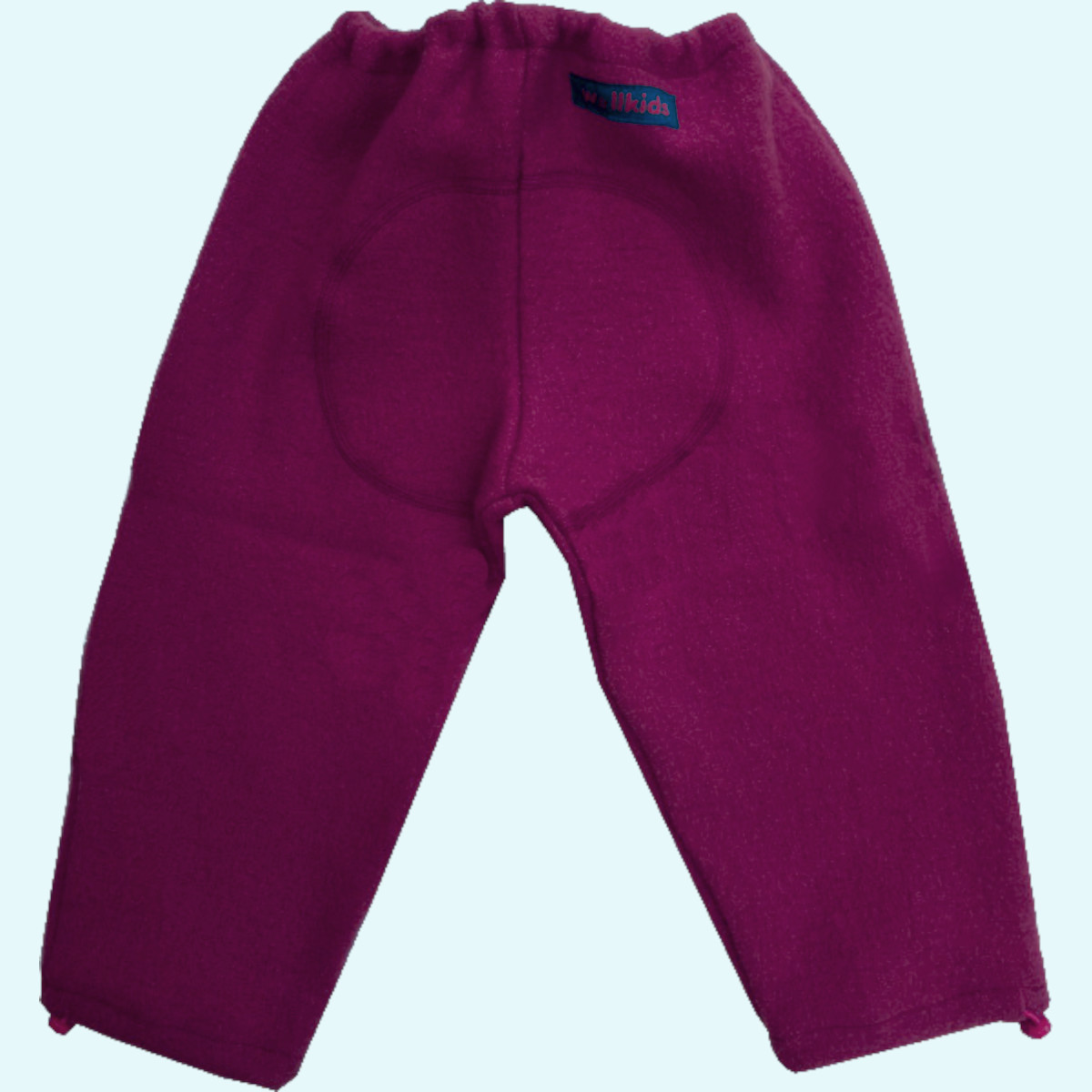 Warme Wollkids Kinder outdoor Wollwalk Hose aus 100% Schurwolle Warme Wollkids Baby & Kinder outdoor Wollwalk Hose mitwachsend mit Besatz für den Waldkindergarten im Winter aus 100% Wolle