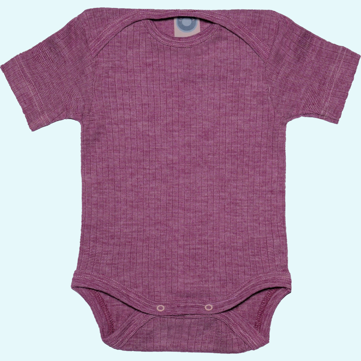 Baby Body kurzarm aus Wolle-Seide-Baumwolle - Cosilana Baby Body kurzarm aus Wolle-Seide-Baumwolle von Cosilana