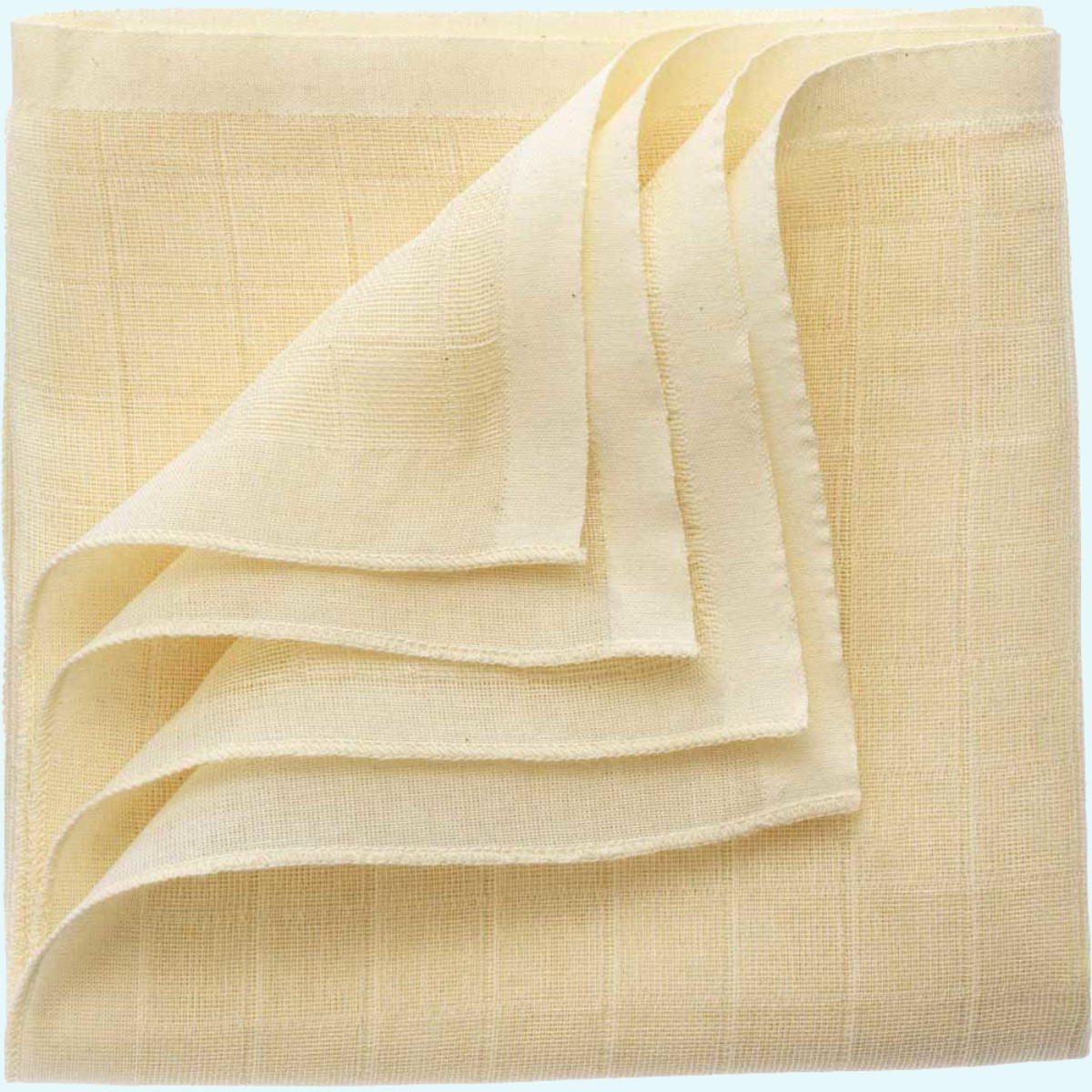 Zarte disana Baby Mullwindel aus Bio Baumwolle Zärtliche disana Baby & Kinder Mullwindeln/Mulltuch/Spucktuch aus 100% kbA Baumwolle 80cm x 80cm