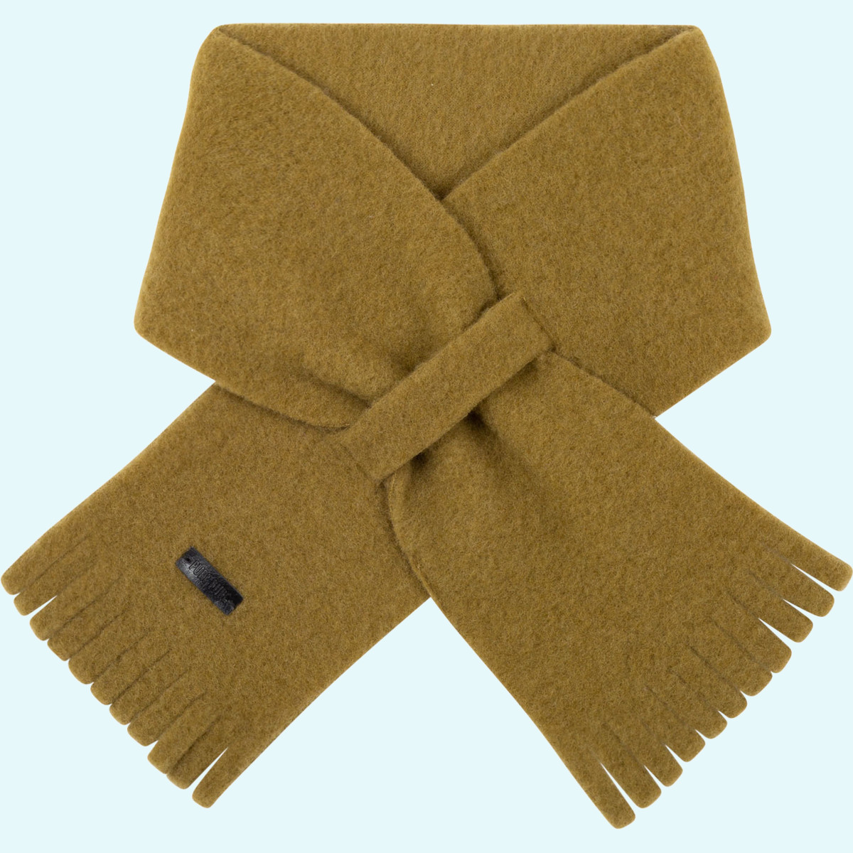 Warmer Kinder Wollfleece Steckschal aus 100% Merinowolle von Pure Pure - der perfekte Schal für den Winter