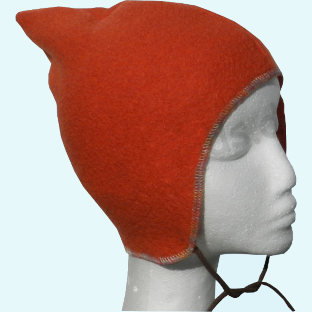 Warme Wollkids Kinder Winter Zwergen Mütze aus 100% Wollwalk Warme Wollkids Baby & Kinder Wollwalk Zwergen Mütze - Walkmütze Walkhaube aus 100% Wolle für den Winter mit Band