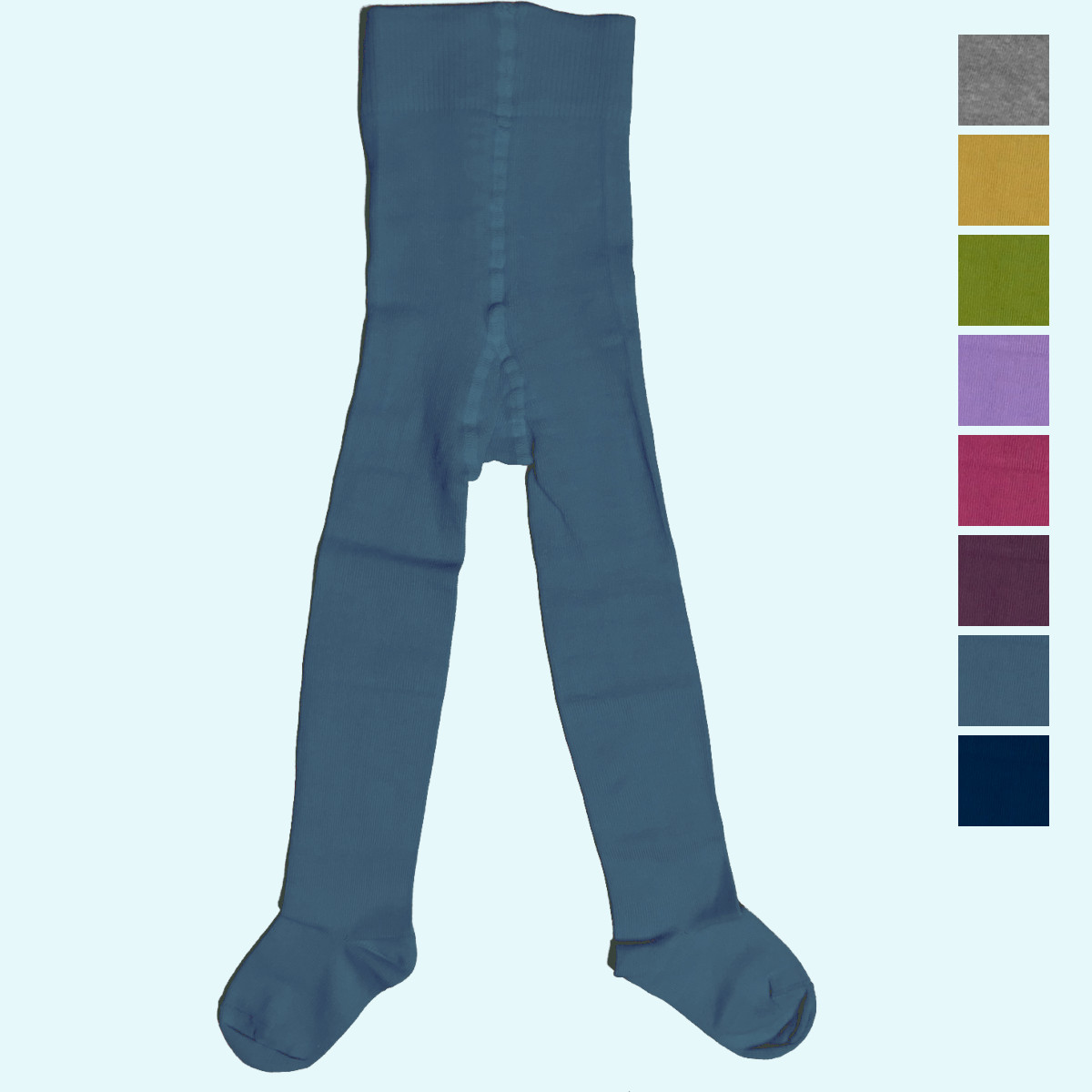 Weiche, anschmiegsame Kinder Strumpfhose aus BIO Baumwolle - viele Farben - GOTS