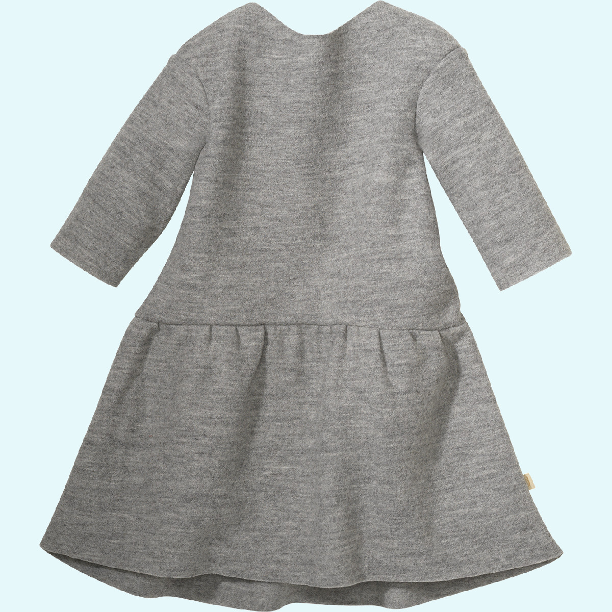 SALE - süßes disana Baby & Kinder Walk-Kleid merino Schurwolle SALE - Süßes disana Baby & Kinder Woll-Walk-Kleid langarm für Mädchen aus kbT merino Schurwolle - GOTS