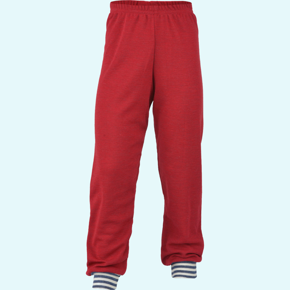 Merinowolle lange Unterhose für Kinder Kinder lange Unterhose Schurwolle farbig uni IVN BEST