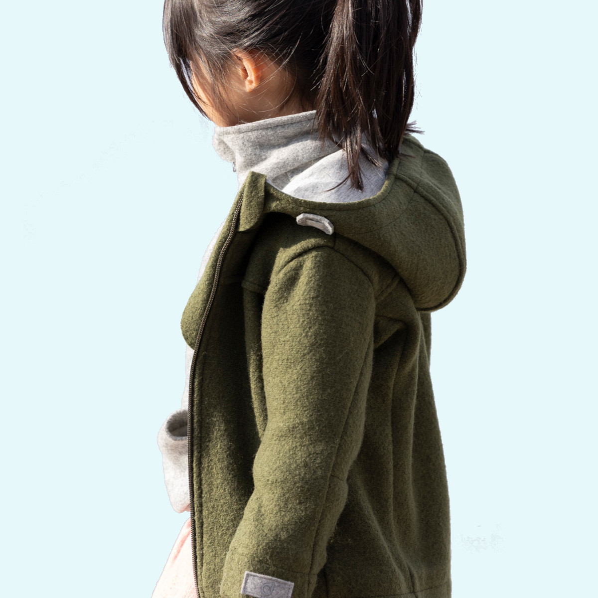 Disana Outdoor-Jacke aus Merino Wollwalk - mit vielen Details - richtig-warme Winterjacke