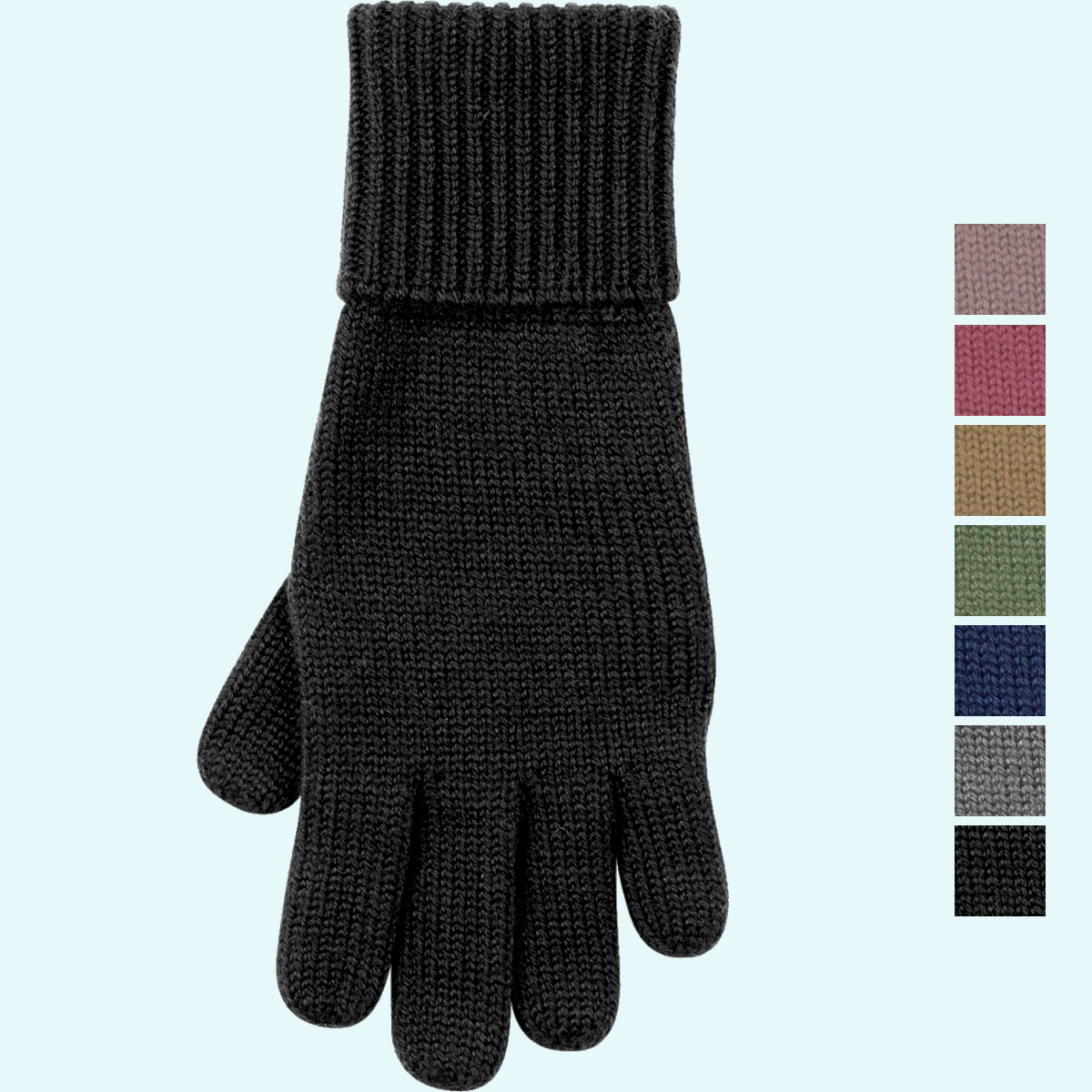 ❄ Fingerhandschuhe aus BIO Schurwolle ❄ schön kuschelig warm ❄