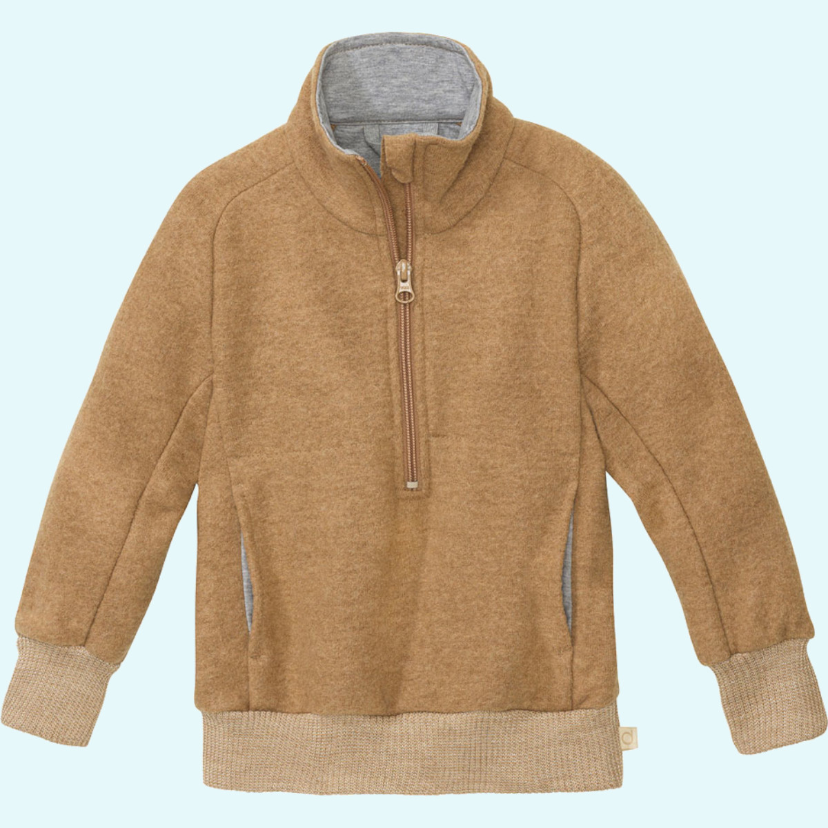 Warmer disana Baby & Kinder Winter Walk-Troyer Merinowolle Dicker, warmer disana Baby & Kinder Wollwalk-Troyer/Pullover mit Reißverschluss aus BIO merino Schurwolle für den Winter GOTS