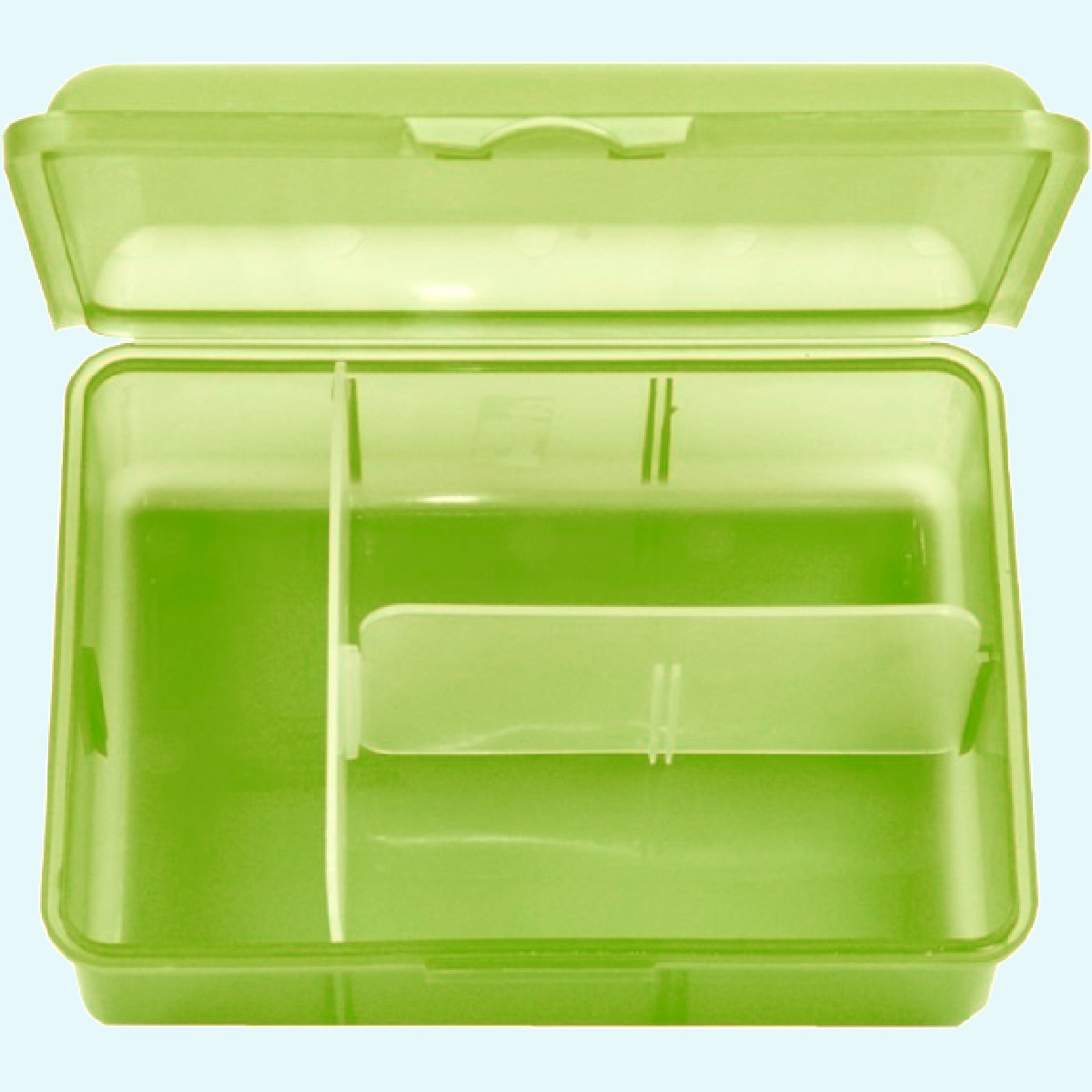 Große emil Kinder Schulbrotdose BPA-free mit 2x Trennsteg Große Emil Kinder Schulbrotdose/Brotbox/Frühstücksdose BPA-free mit 2 x Trennsteg auch für den Kindergarten