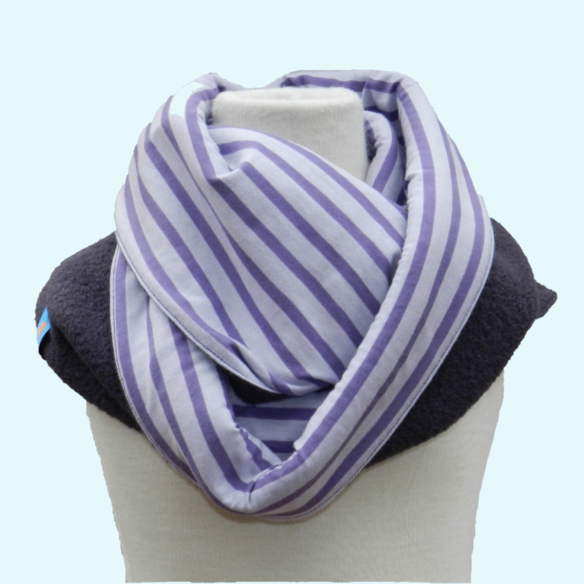 Warmer Wollkids Damen Wollwalk Schlauchschal 100% Wolle & Baumwolle Warmer Wollkids Damen Wollwalk Schlauchschal Loop aus 100% Wolle & Baumwolle für den Winter