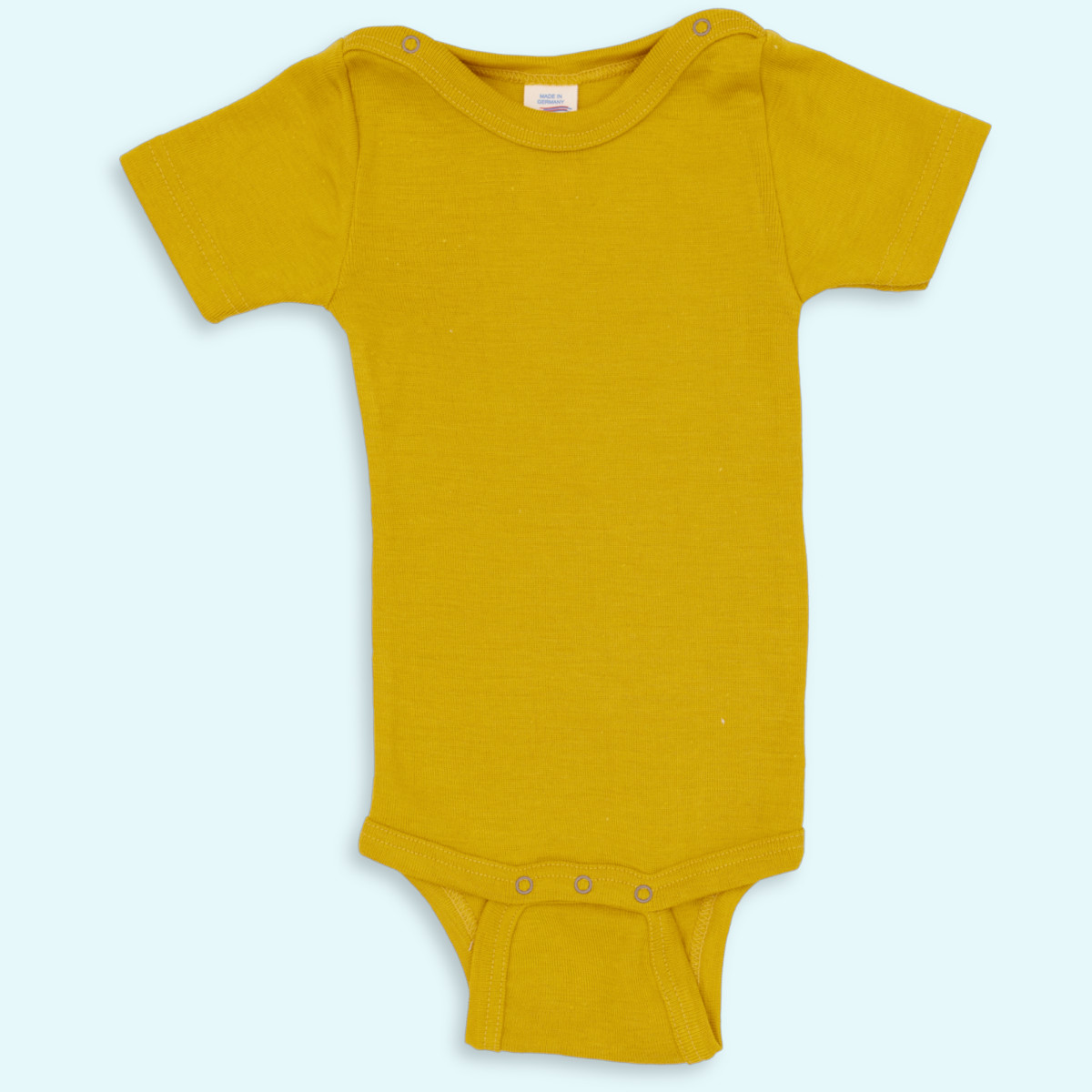 Zarter Engel kurzarm Baby Body aus Merino Wolle/Seide Kurzarm Baby Body aus kbT merino Schurwolle/Seide von Engel - Sommer & Winter ideal bei empfindlicher Haut GOTS