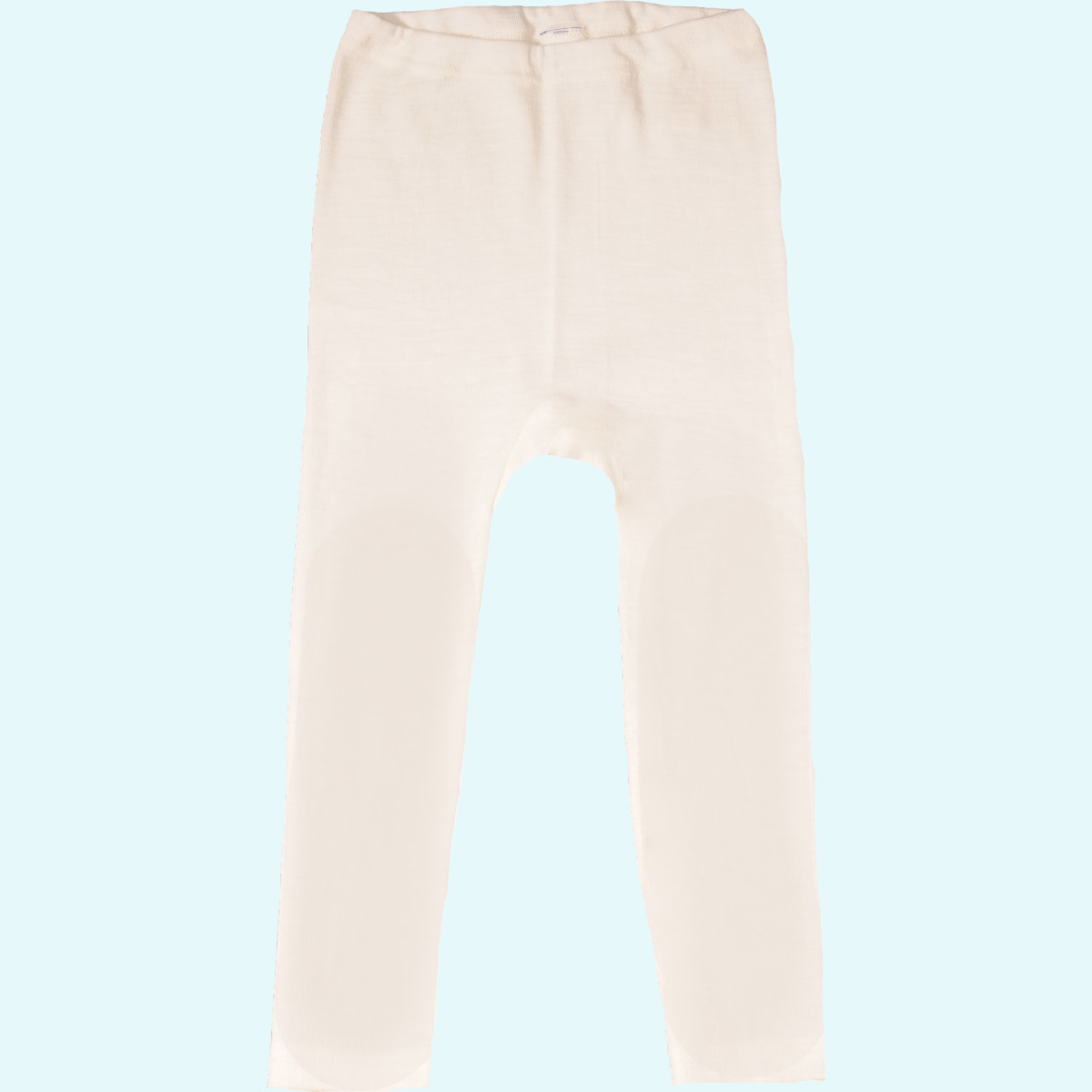 Warme Kinder Leggings aus Merino Wolle/Seide von Cosilana - natur Kinder Leggings aus Merino Wolle/Seide von Cosilana - Farbe natur