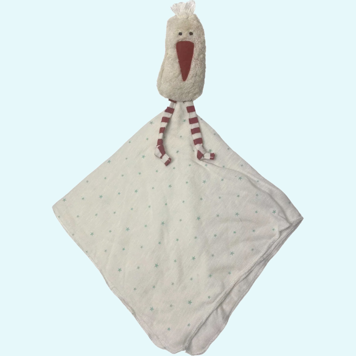 Baby Schnuffeltuch aus 100% Bio Baumwolle - Pat & Patty Schnuffeltuch mit Kuscheltier für Babys aus 100% Bio Baumwolle von Pat & Patty
