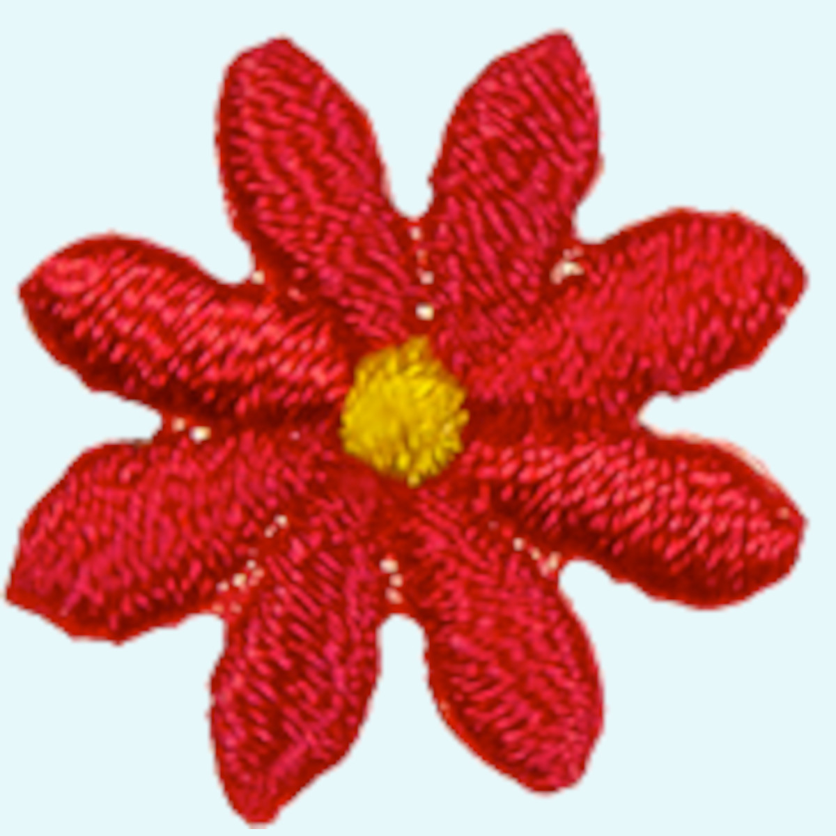 Veno Kinder & Erwachsenen Bügelapplikation Blume zum Aufbügeln auf Walk, Wollwalk, Kleidung & Stoff