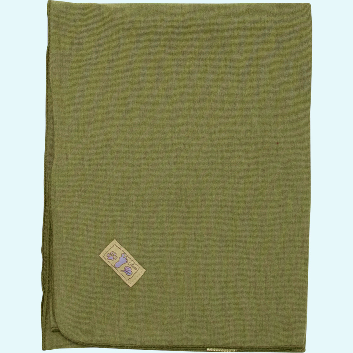 Babydecke aus Merinowolle & Seide von Lilano - Größe 80cm x 90cm
