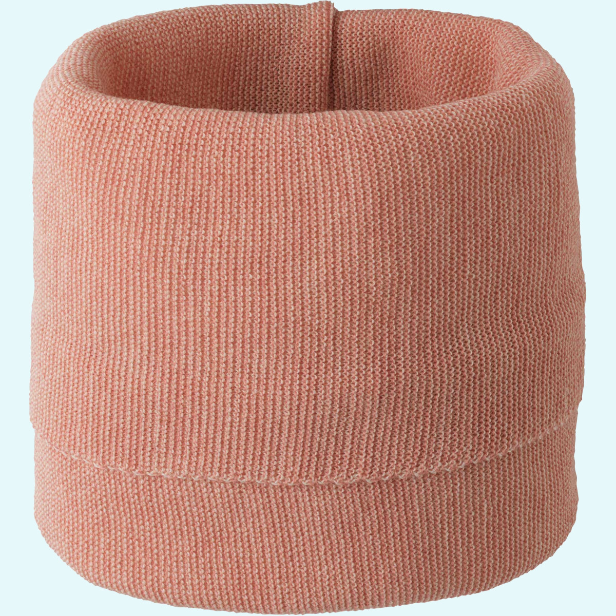 Warmer, weicher Strick-Schlauchschal  Loop aus BIO merino Schurwolle GOTS