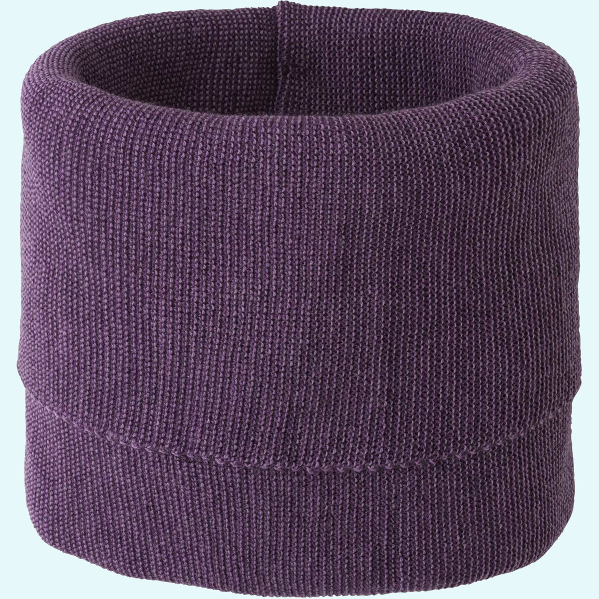 Warmer, weicher Strick-Schlauchschal  Loop aus BIO merino Schurwolle GOTS