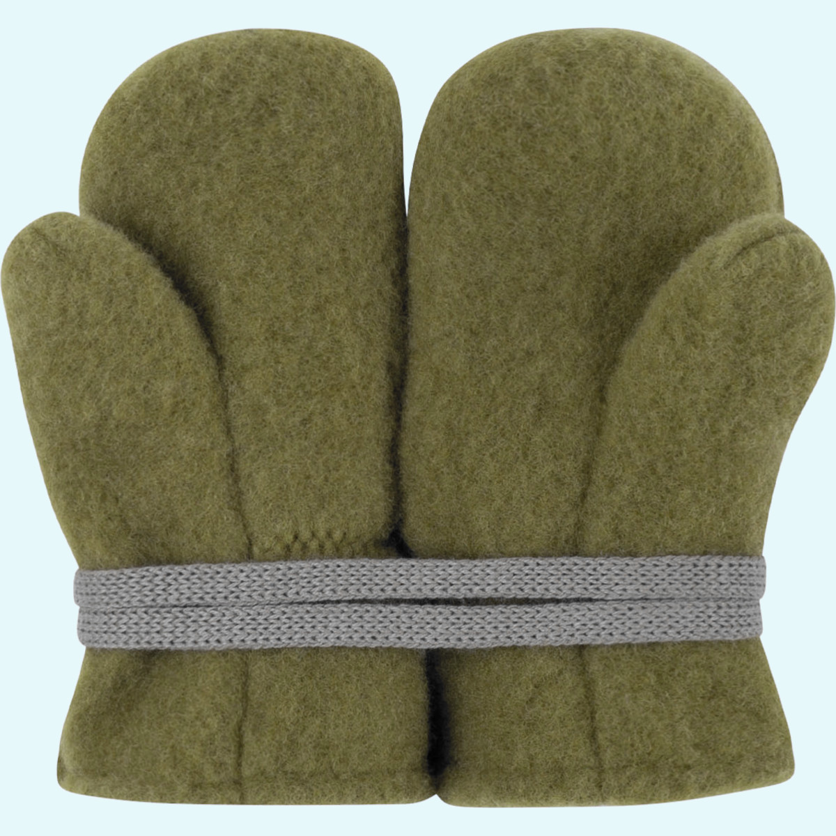 Super kuschelige Bio Wollfleece Baby-Fäustlinge aus 100% Merinowolle von Pure Pure - perfekt für Neugeborene im Winter