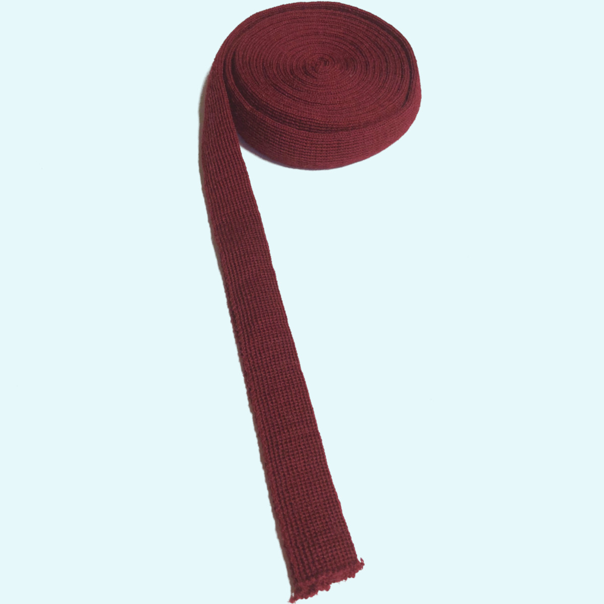 Hochwertiges Wolltresse Einfassband aus 100% Merinowolle von Wollkdis Hochwertige Wollkids Wolltresse Einfassband aus 100% Merinowolle in Meterware zum selber Nähen