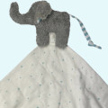 Elefant blau Schnuffeltuch