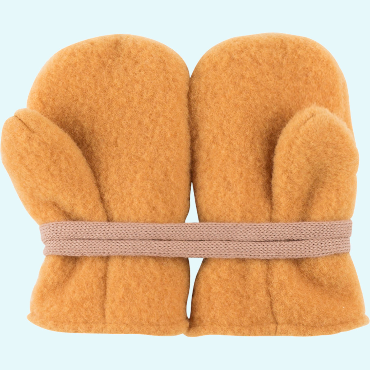 Super kuschelige Bio Wollfleece Baby-Handschuhe aus 100% Merinowolle von Pure Pure - perfekt für Neugeborene im Winter