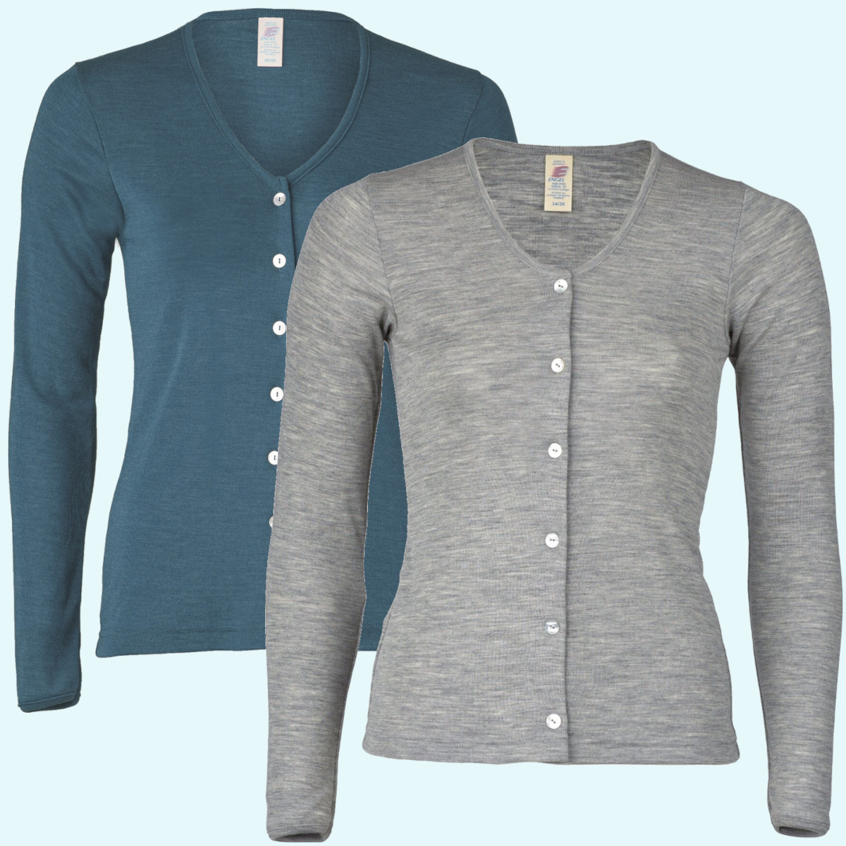 strickjacke wolle seide für damen Damen Cardigan Wolle Seide SALE GOTS