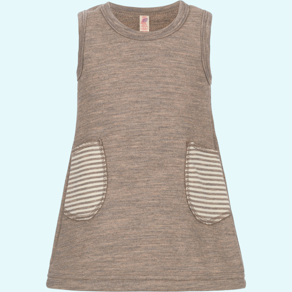 Warmes Winterkleid für Mädchen Baby Kinder Kleidchen Wollfrottee farbig IVN BEST