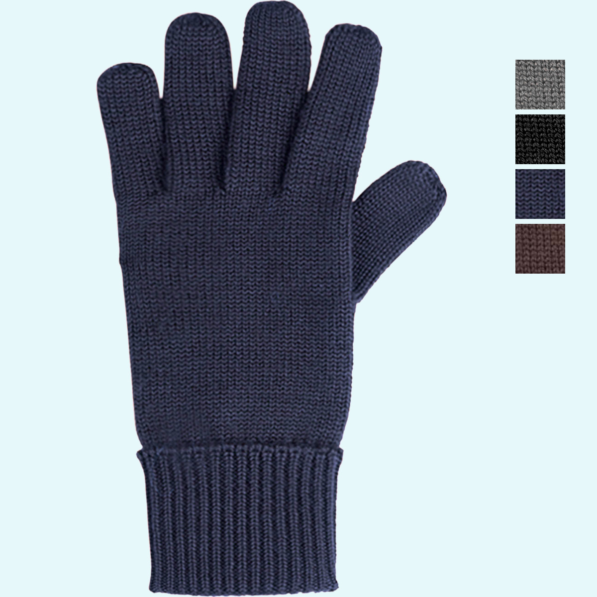 ❄ Fingerhandschuhe aus BIO Schurwolle ❄ schön kuschelig warm ❄ für Herren