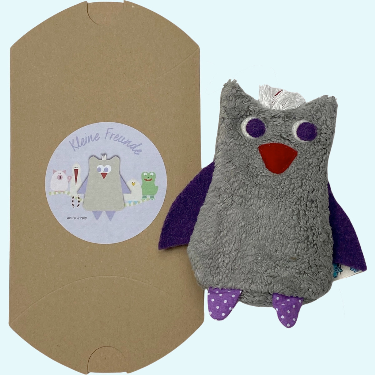 Pat & Patty Lavendel - Dinkel - Wärmekissen - Kuschelkissen - Geschenk fürs Baby