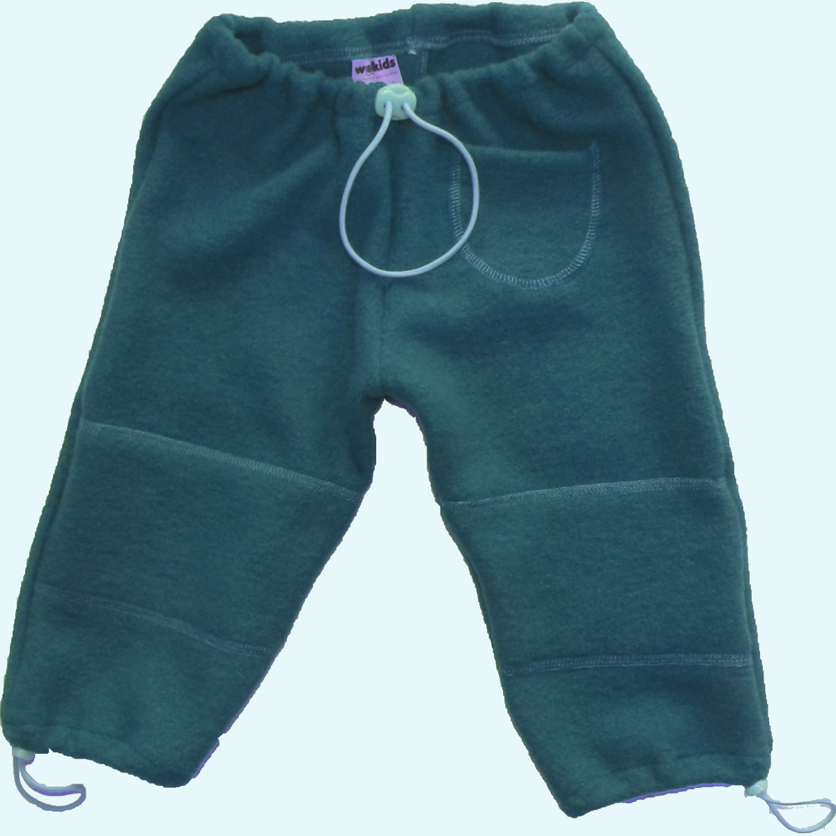 SALE Warme Wollkids Kinder Wollwalk Hose für den Winter in blau SALE Warme Wollkids Kinder outdoor Wollwalk Hose mitwachsend für den Winter aus 100% Schurwolle - blau