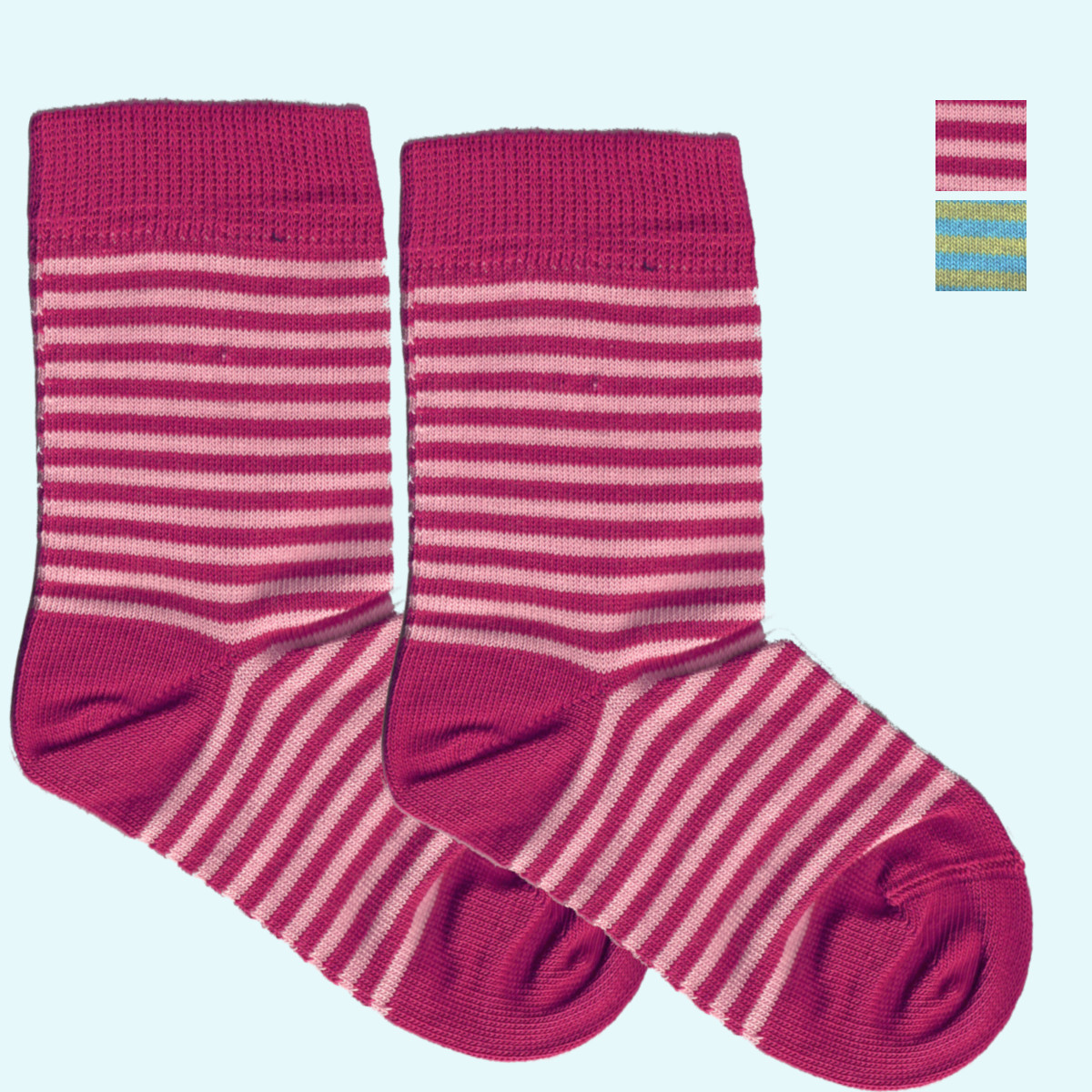 SALE: Süße Socken im Ringel Design aus feiner BIO Baumwolle