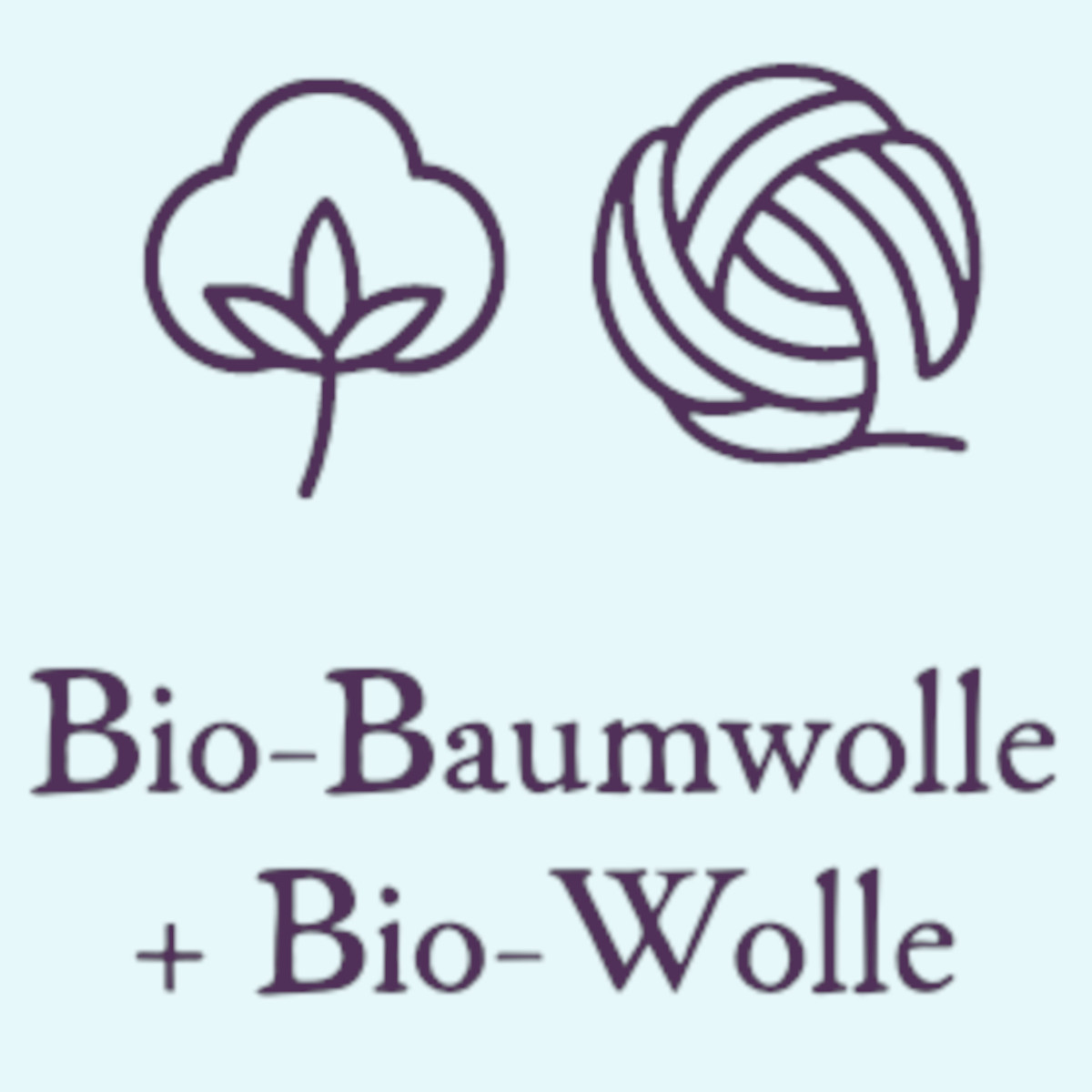 Multifunktionstuch - LOOP - Schlauchschal aus BIO Schurwolle & BIO Baumwolle - GOTS, weich, warm, kuschelig
