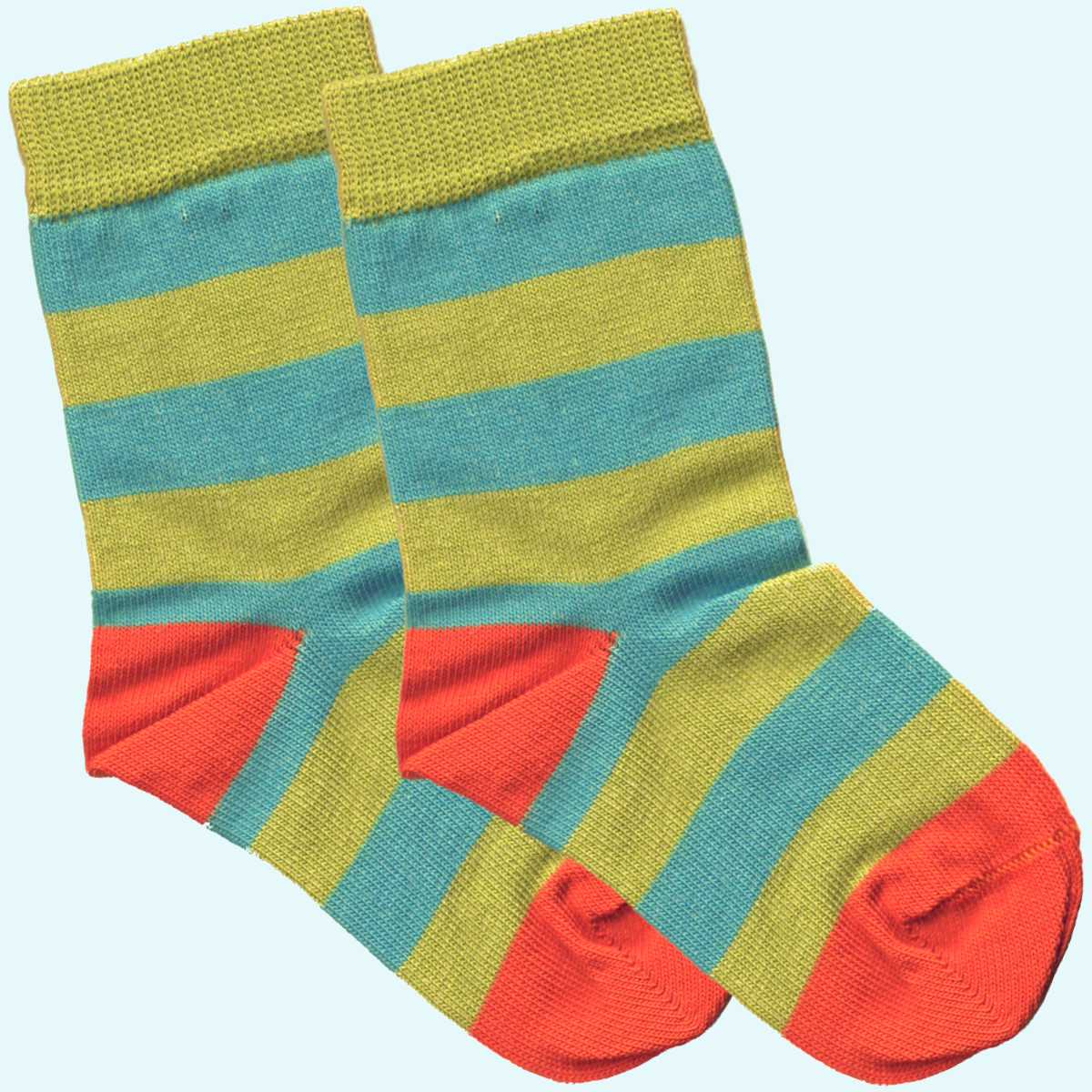 Süße bunte Kinder Socken aus Bio Baumwolle - Grödo Süße Kinder Socken aus Bio Baumwolle von Grödo - bunt